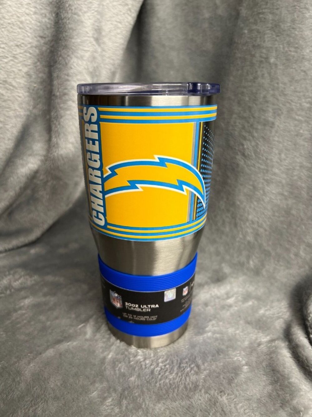 Los Angeles Chargers Tumbler 30oz Mug Cup Drink Hero Stainless NFL Merch